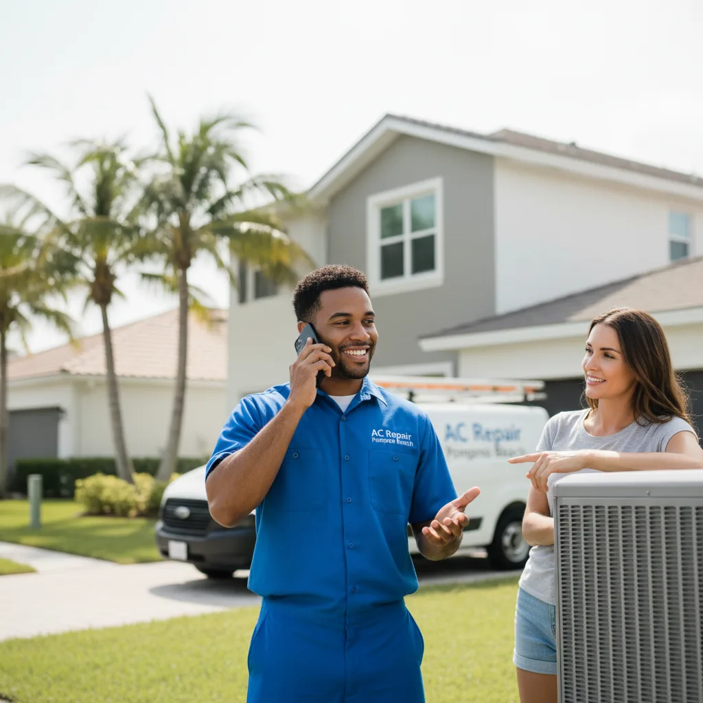 AC Repair Pompano Beach customer support in Cambridge City